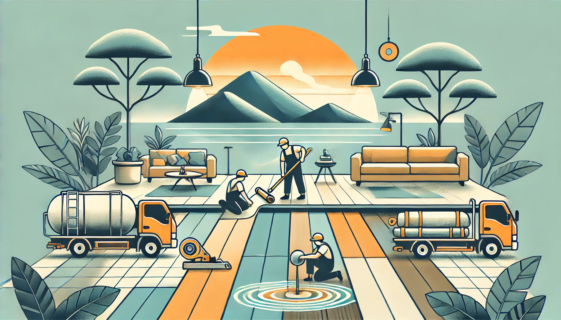 Jasa aplikasi Flooring Bogor